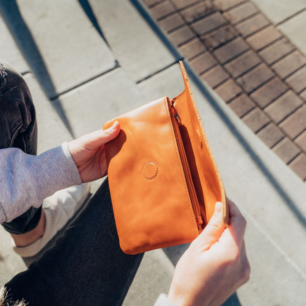 best leather sling bag