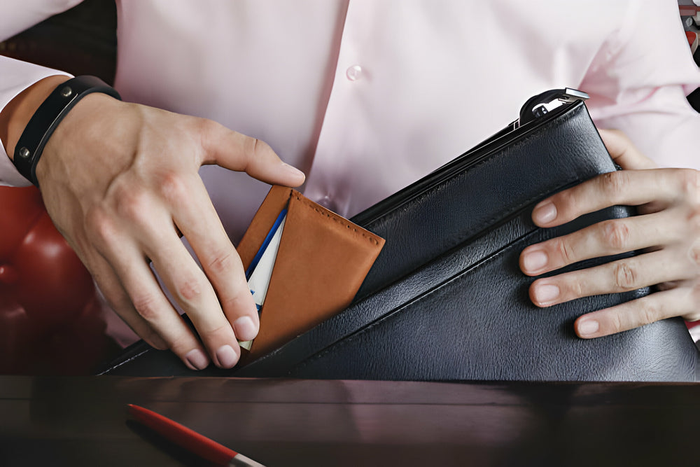 what oz leather for wallet